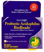 Заказать Natrol Probiotic Acidophilus BioBeads 90 гранул