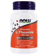 Заказать NOW L-Theanine 100 мг 90 жев таб