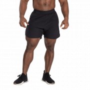 Заказать Better Bodies Шорты Essex Stripe Shorts (Black Grey)