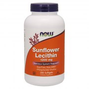 Заказать NOW Sunflower Lecithin 1200 мг 200 жел капс