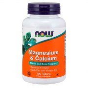 Заказать NOW Magnesium & Calcium 100 таб