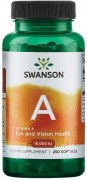 Заказать Swanson Vitamin A 10000МЕ (3.000 мкг) 250 гел капс