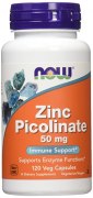 Заказать NOW Zinc Picolinate 50 мг 120 вег капс