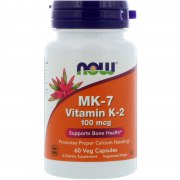 Заказать NOW Vitamin K-2 (MK-7) 100 мкг 60 вег капс