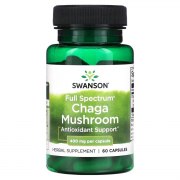 Заказать Swanson Full Spectrum Chaga Mushroom 400 мг 60 капс