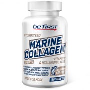 Заказать Be First Marine Collagen + hyaluronic acid + vitamin C 120 таб